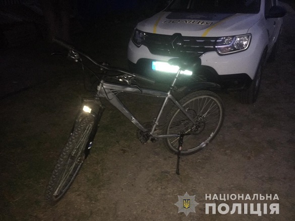 На Черкащині поліцейський повернув власнику велосипед (ФОТО)