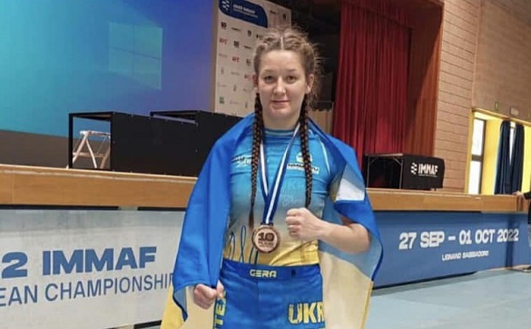 Черкаська спортсменка  стала бронзовою чемпіонкою Європи
