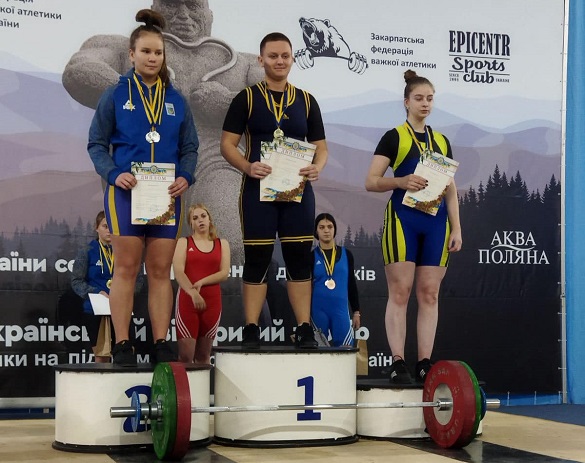 Черкащанка cтала призеркою чемпіонату України з важкої атлетики