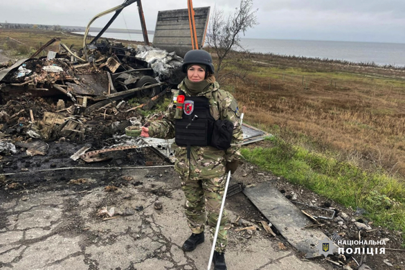Жінка-вибухотехнік із Черкащини працює на деокупованих територіях (ФОТО)