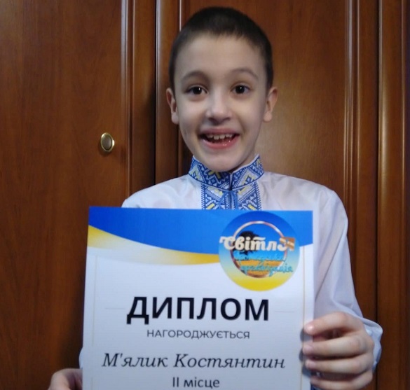 Черкаський учень виборов друге місце на конкурсі талантів