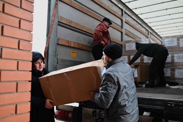 На Черкащину доставили понад 2800 рюкзаків для дітей
