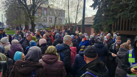 У Черкасах мітингують віряни московського патріархату (ВІДЕО)