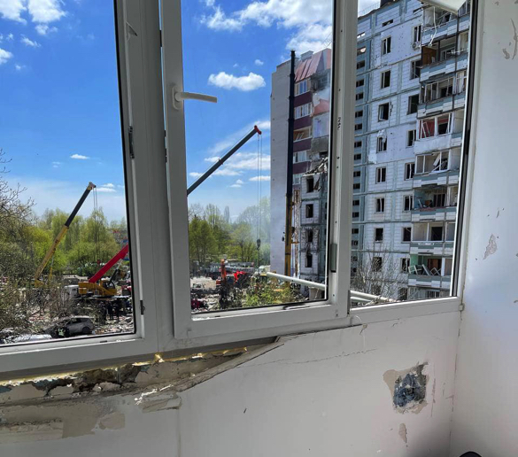 В Уманській громаді комісія обстежує будівлі, які постраждали через обстріл росіян (ФОТО)