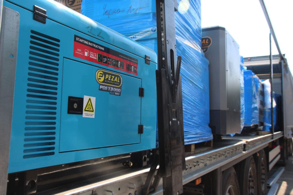 Уманська громада отримала 13 потужних генераторів