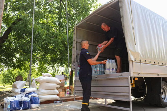 Черкаські рятувальники доставили гуманітарний вантаж на Херсонщину
