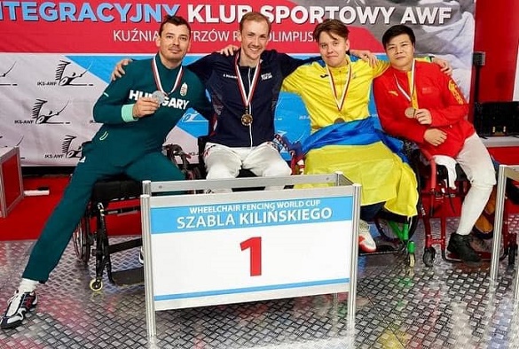 Черкащанин став призером Кубку світу з фехтування на візках