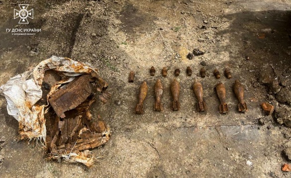 На Черкащині знайшли 14 мін часів Другої світової війни