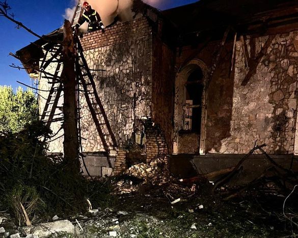 Будинок відомого бізнесмена з Черкащини Косюка пошкоджено після ворожої атаки (ФОТО)