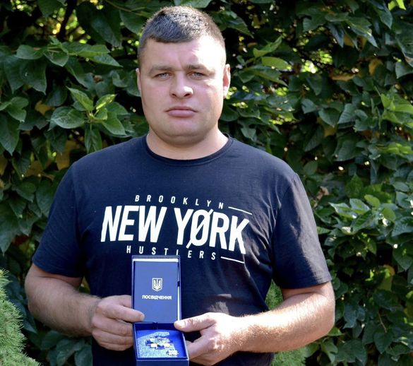 Лісівника з Черкащини нагородили відзнакою РНБО