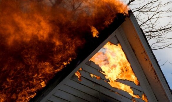 На Черкащині сталося три пожежі в житлових будинках