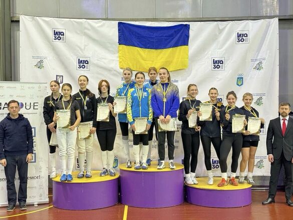 Черкаські фехтувальники здобули нагороди чемпіонату України