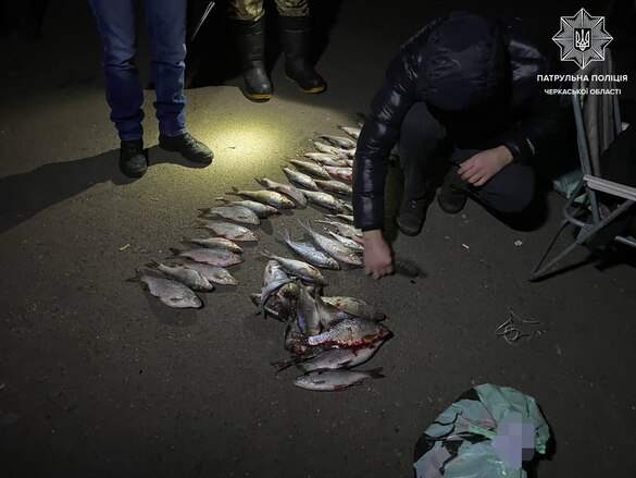 У Черкасах браконьєр наловив риби на більше 80 тисяч гривень збитків