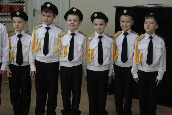 Першокласники однієї з черкаських гімназій стали кадетами
