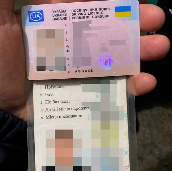 У Черкасах виявили водія з фейковими документами