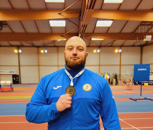 Черкаський спортсмен став чемпіоном світу зі штовхання ядра