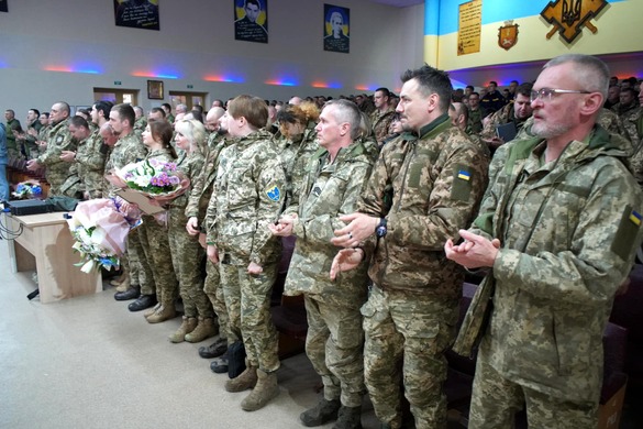 Черкаських добровольців відзначили нагородами від Головнокомандувача ЗСУ