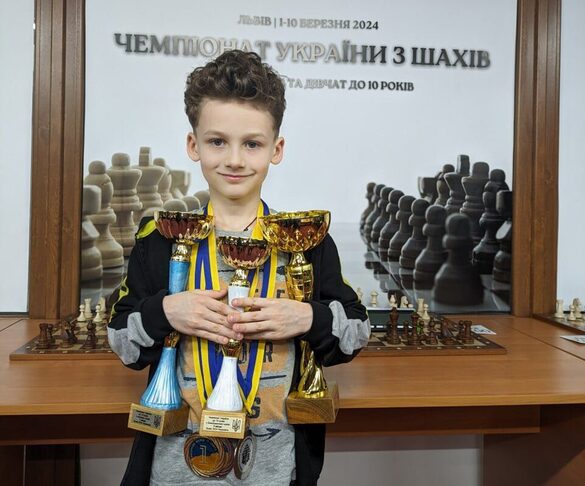 Юний черкасець став чемпіоном України з шахів