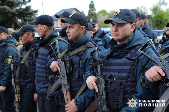 Поліція посилила патрулювання на вулицях Черкас
