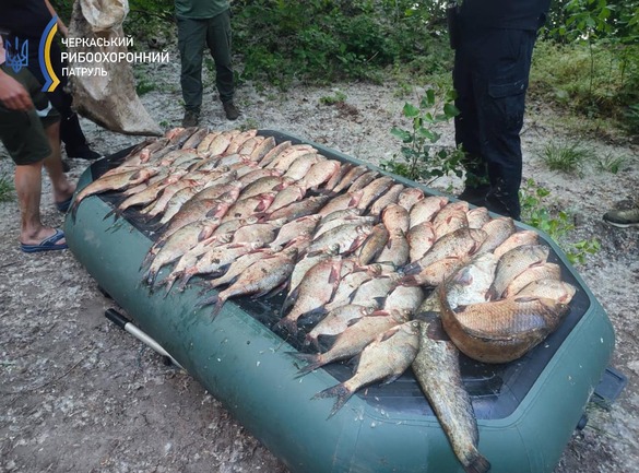 На Золотонішині браконьєр наловив риби на понад півмільйона гривень