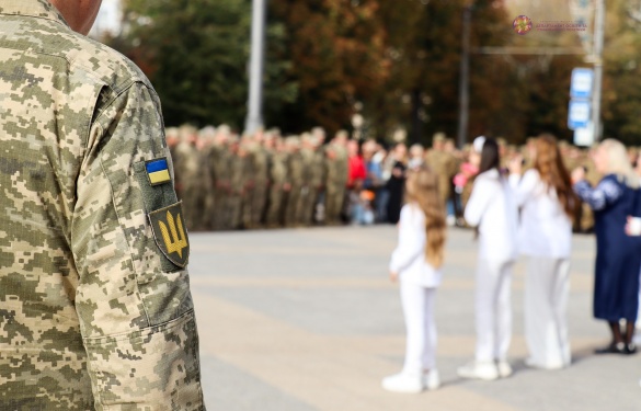 У Черкасах на площі відзначили День захисників та захисниць України