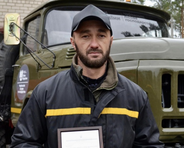 Лісівника з Черкащини нагородили нагрудним знаком 