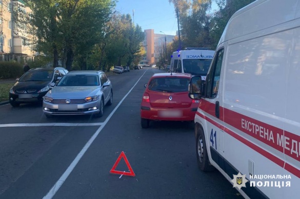 У поліції повідомили деталі ДТП у Черкасах, у якій постраждала жінка