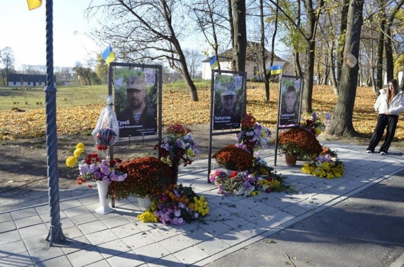 На Звенигородщині на честь полеглих захисників відкрили Алею Героїв 