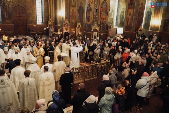 У Черкасах у Свято-Михайлівському соборі відзначили храмове свято