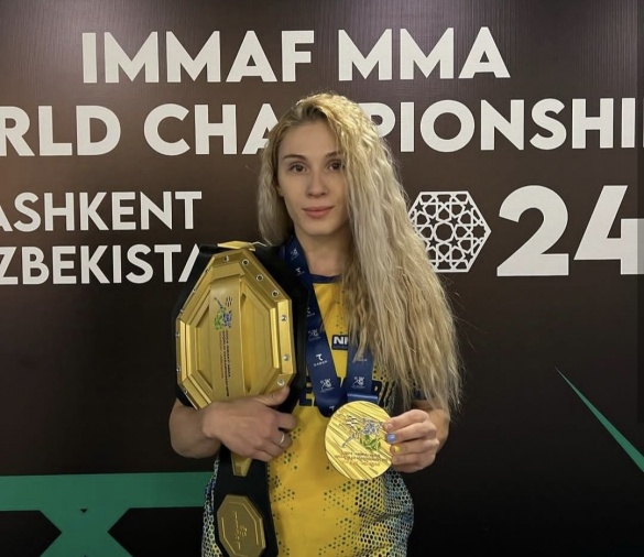 Черкаська спортсменка здобула три перемоги на чемпіонаті світу зі змішаних єдиноборств