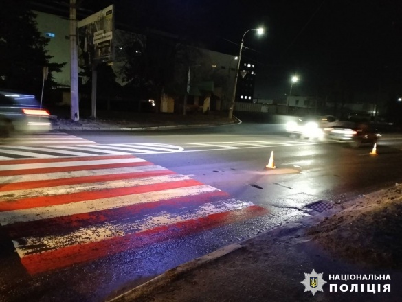 У Черкасах водій збив дитину на пішохідному переході 