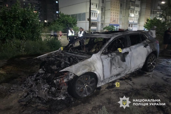 У Черкасах поліція затримала палія елітного авто