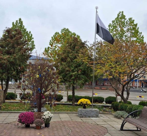 У центрі Звенигородки замайорів "Прапор надії"