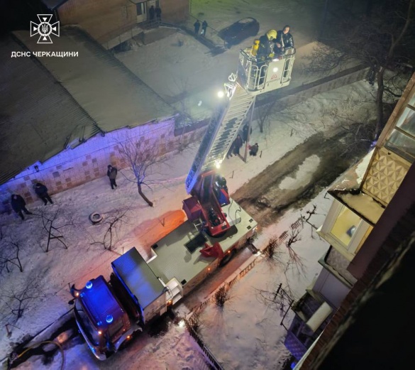 Пожежа у черкаській багатоповерхівці забрала життя жінки