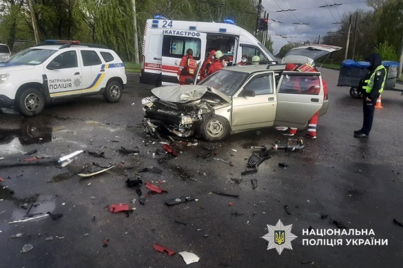 У Черкасах у ДТП травмувалися двоє людей