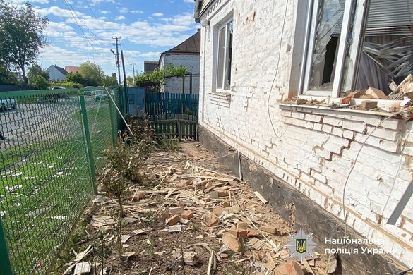 На Черкащині фіксують наслідки дронової атаки (ФОТО)