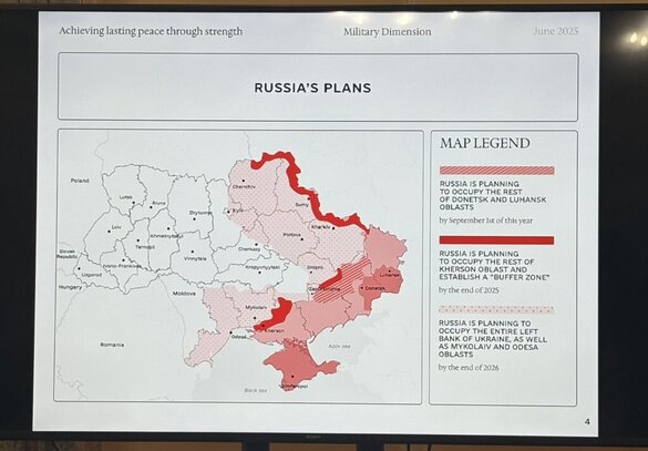Росіяни планують окупувати частину Черкащини у наступному році