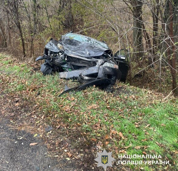 У Черкаському районі в ДТП одну з автівок розірвало надвоє (ФОТО)