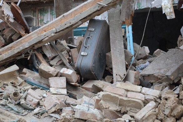 У Черкаській ОВА показали наслідки ракетного удару по Умані