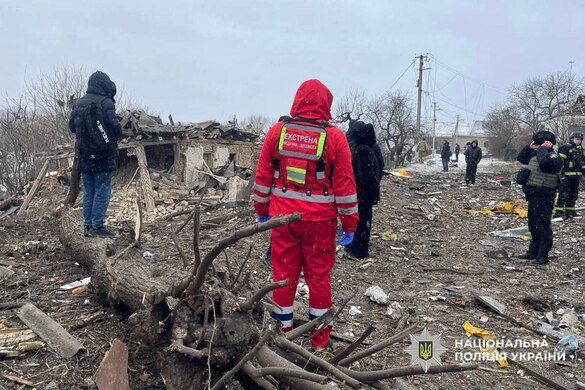 У Черкаській ОВА показали наслідки ракетного удару по Умані