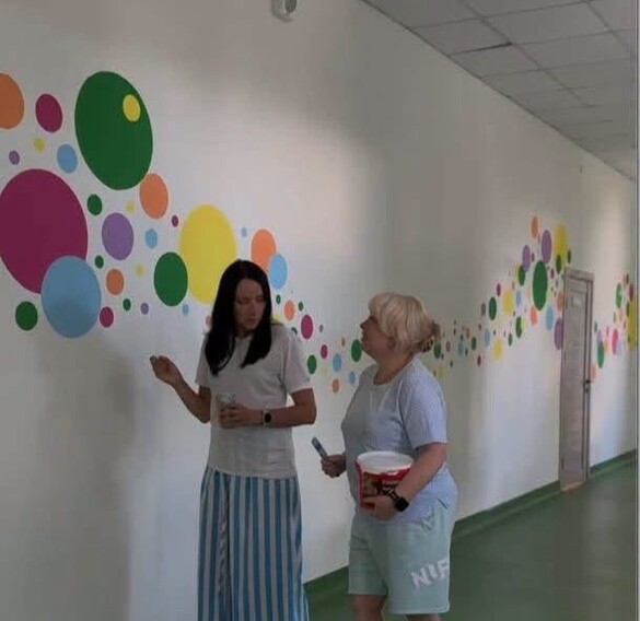 В Умані школи та садочки прикрасили яскравими настінними розписами (ФОТО)